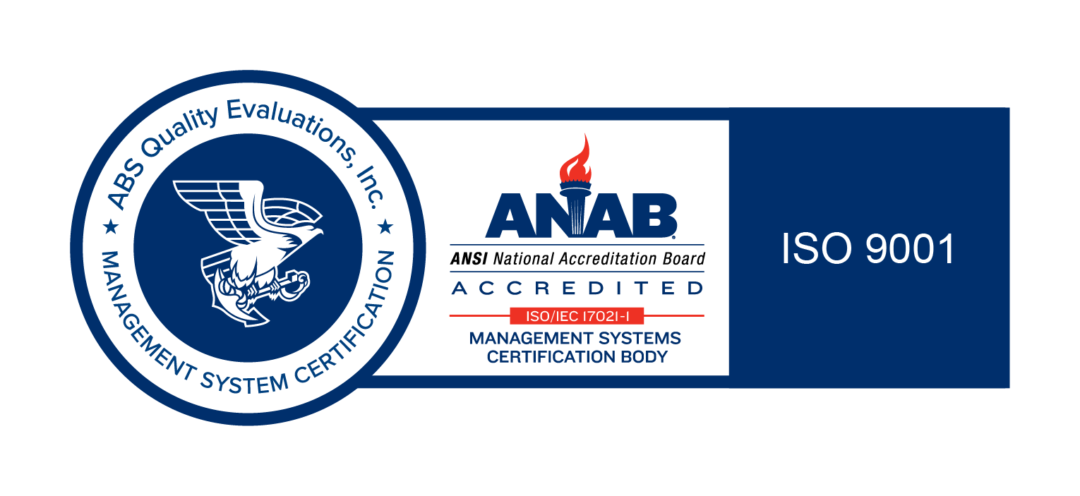 ISO 9001 Certified